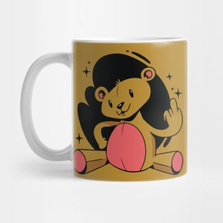 Funny teddy bear Mug